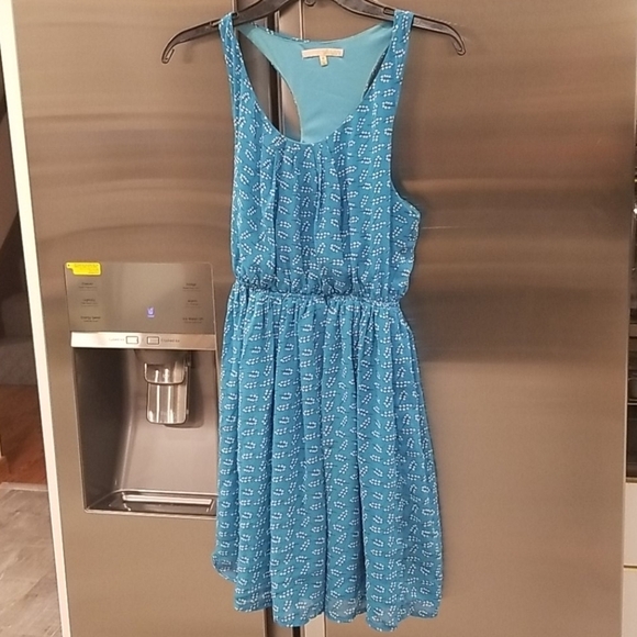 💕LULU'S💕 Branch Out Blue Print Dress - Picture 8 of 14